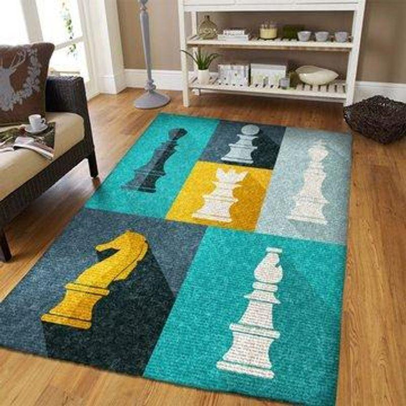 Chess Rectangle Rug Chrismas Gift - Indoor Outdoor Rugs