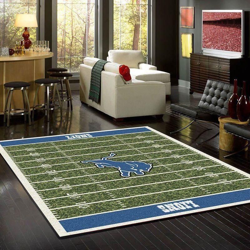 Fans Detroit Lions Area Rug Chrismas Gift - Indoor Outdoor Rugs