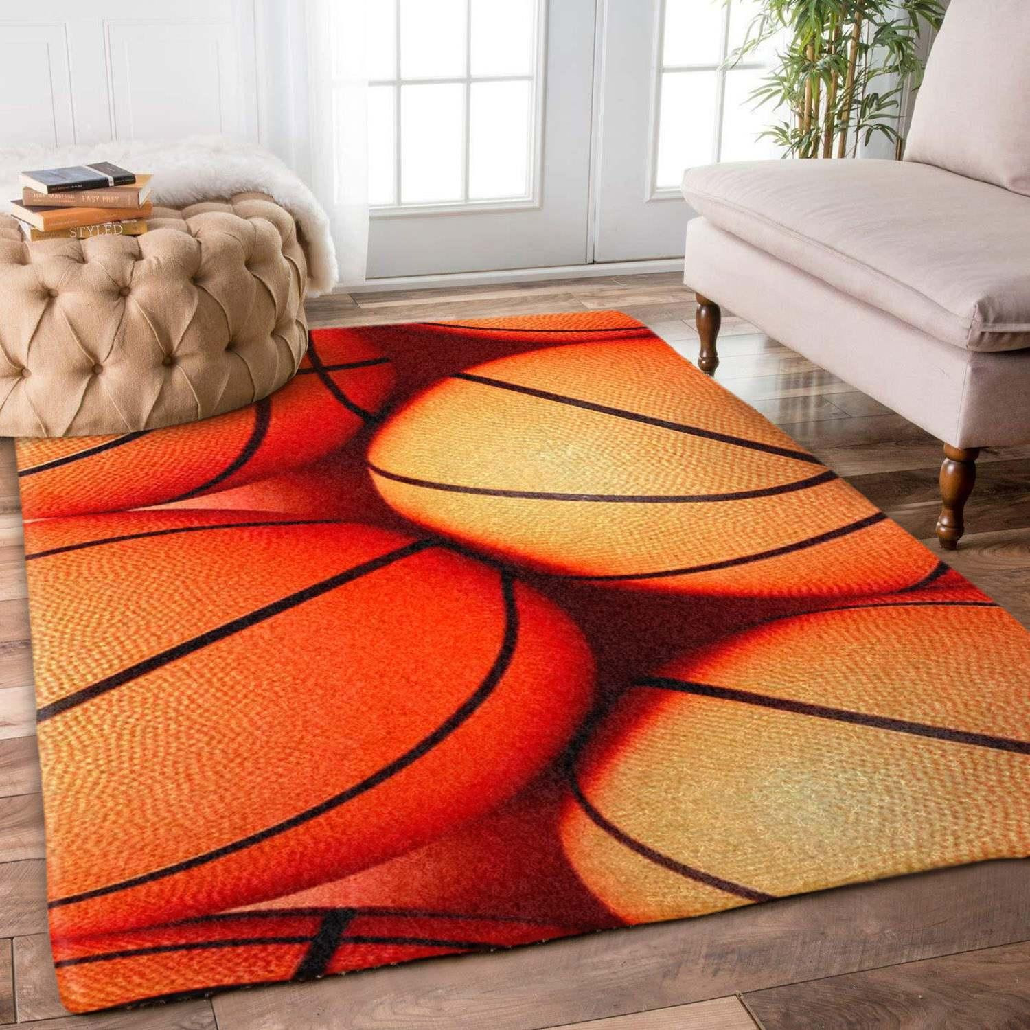 Basketball Rug Chrismas Gift - Indoor Outdoor Rugs