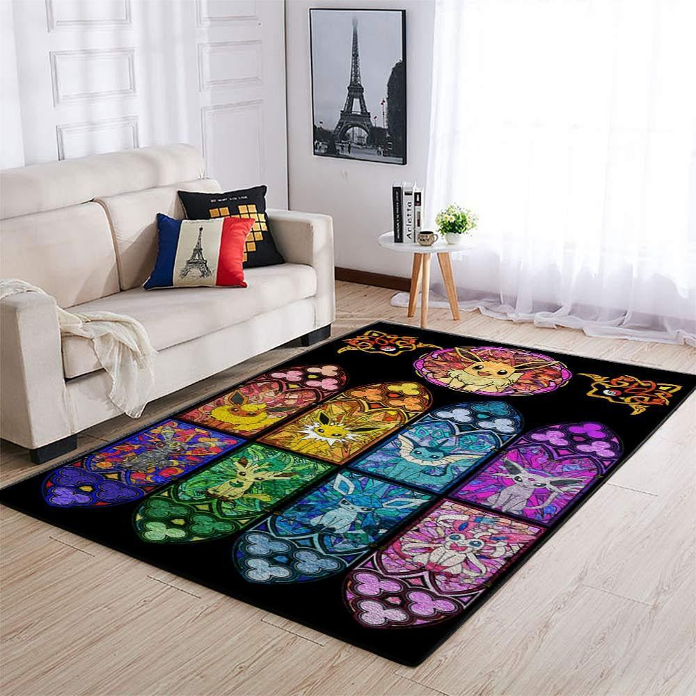 Eeveelutions Area Rug Chrismas Gift - Indoor Outdoor Rugs