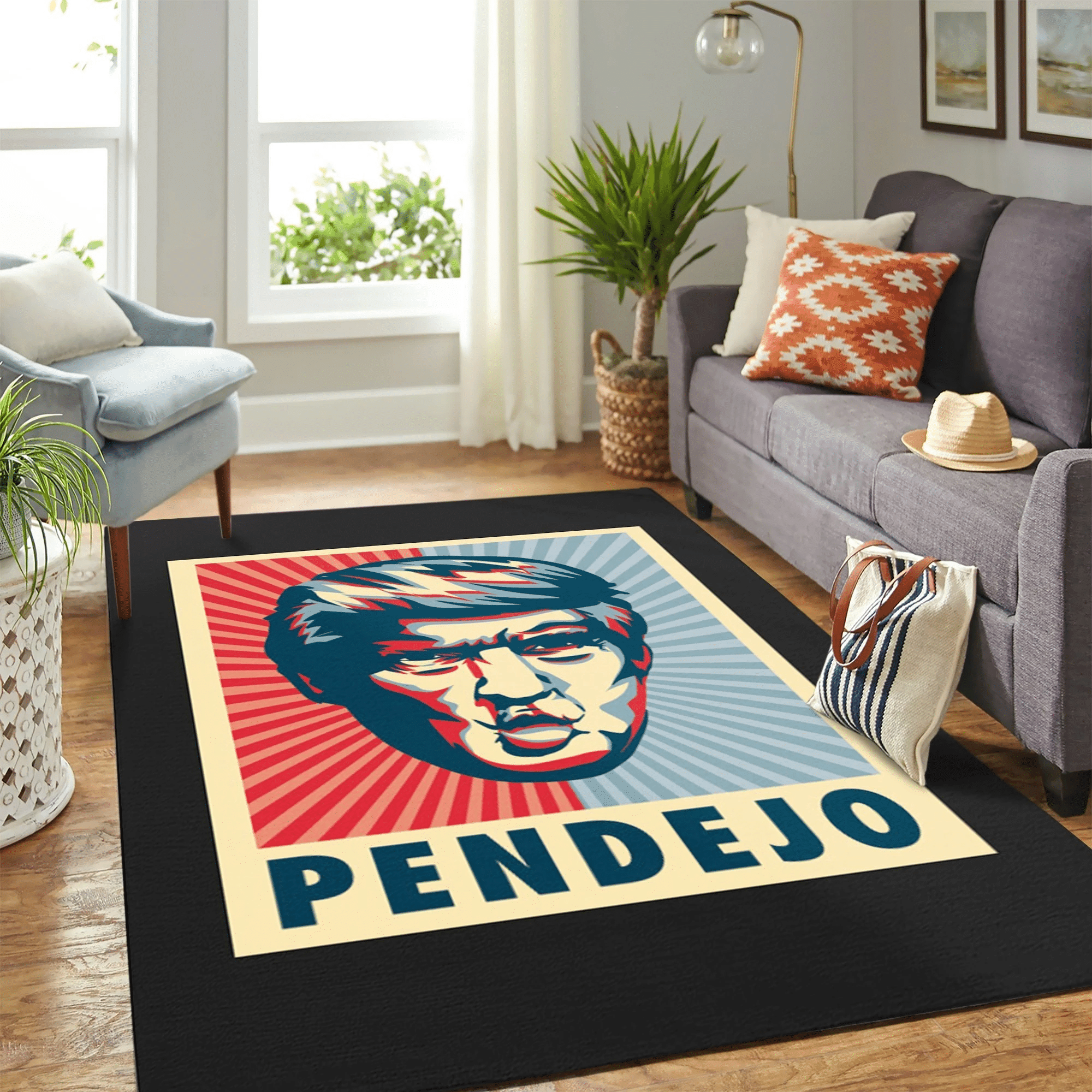 Trump Pendejo Carpet Floor Area Rug Chrismas Gift - Indoor Outdoor Rugs