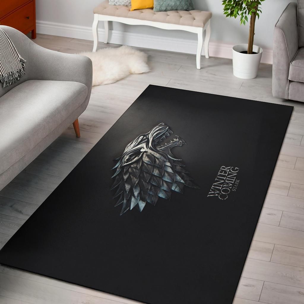 Game Of Thrones Winter Is Coming Area Rug Chrismas Gift - Indoor Outdoor Rugs