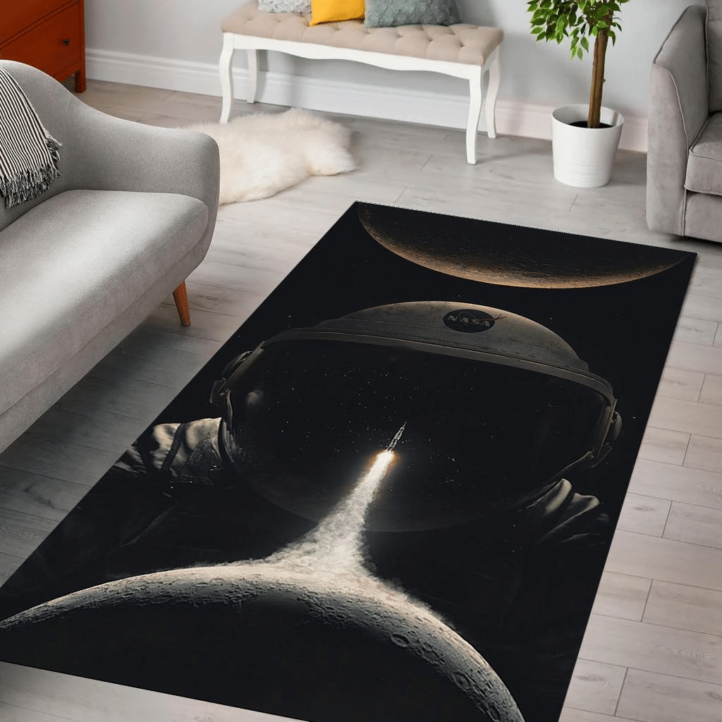 Space Area Rug Chrismas Gift - Indoor Outdoor Rugs