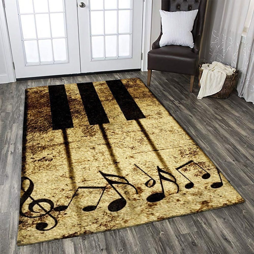 Music Rug Chrismas Gift - Indoor Outdoor Rugs