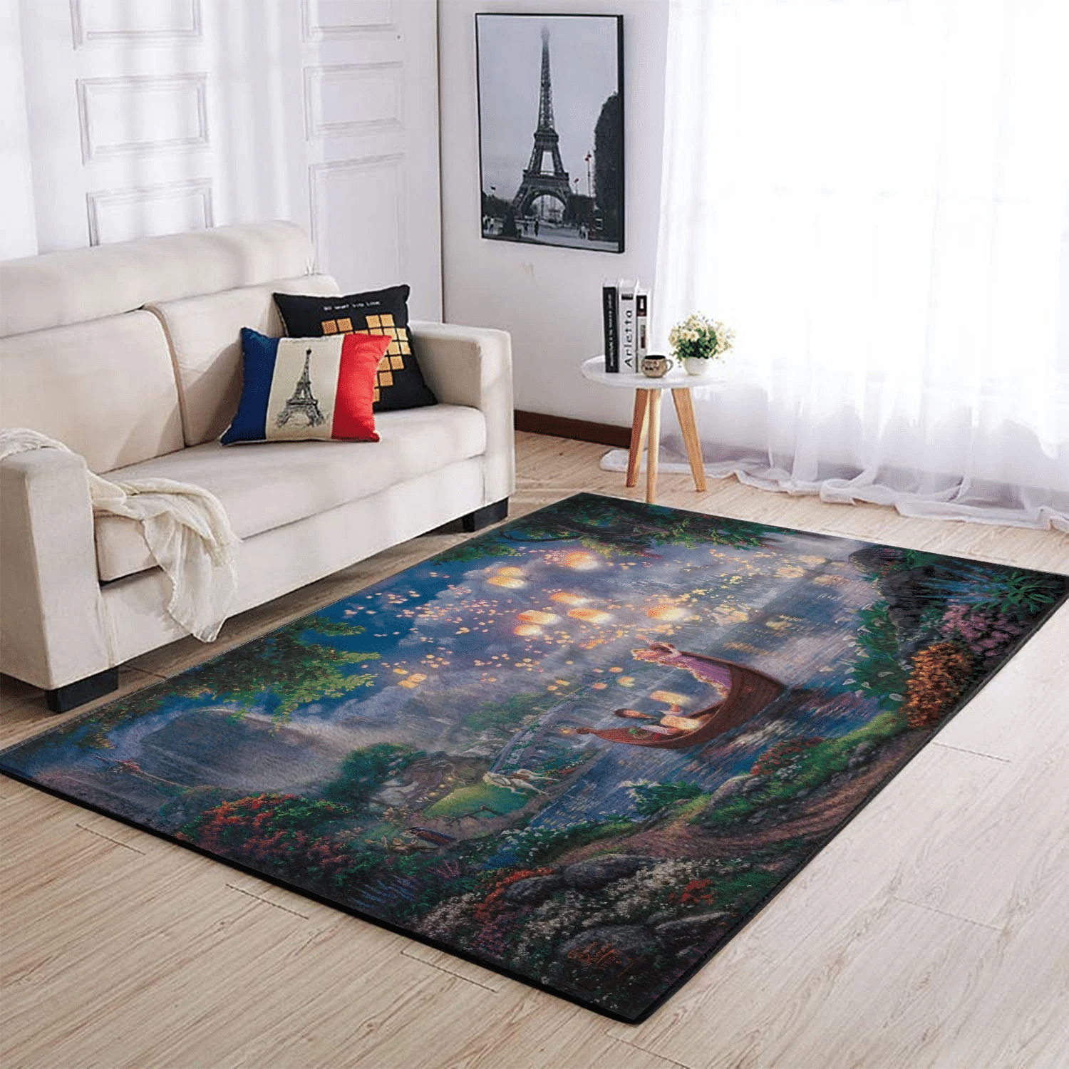 Tangled Area Rug Chrismas Gift - Indoor Outdoor Rugs