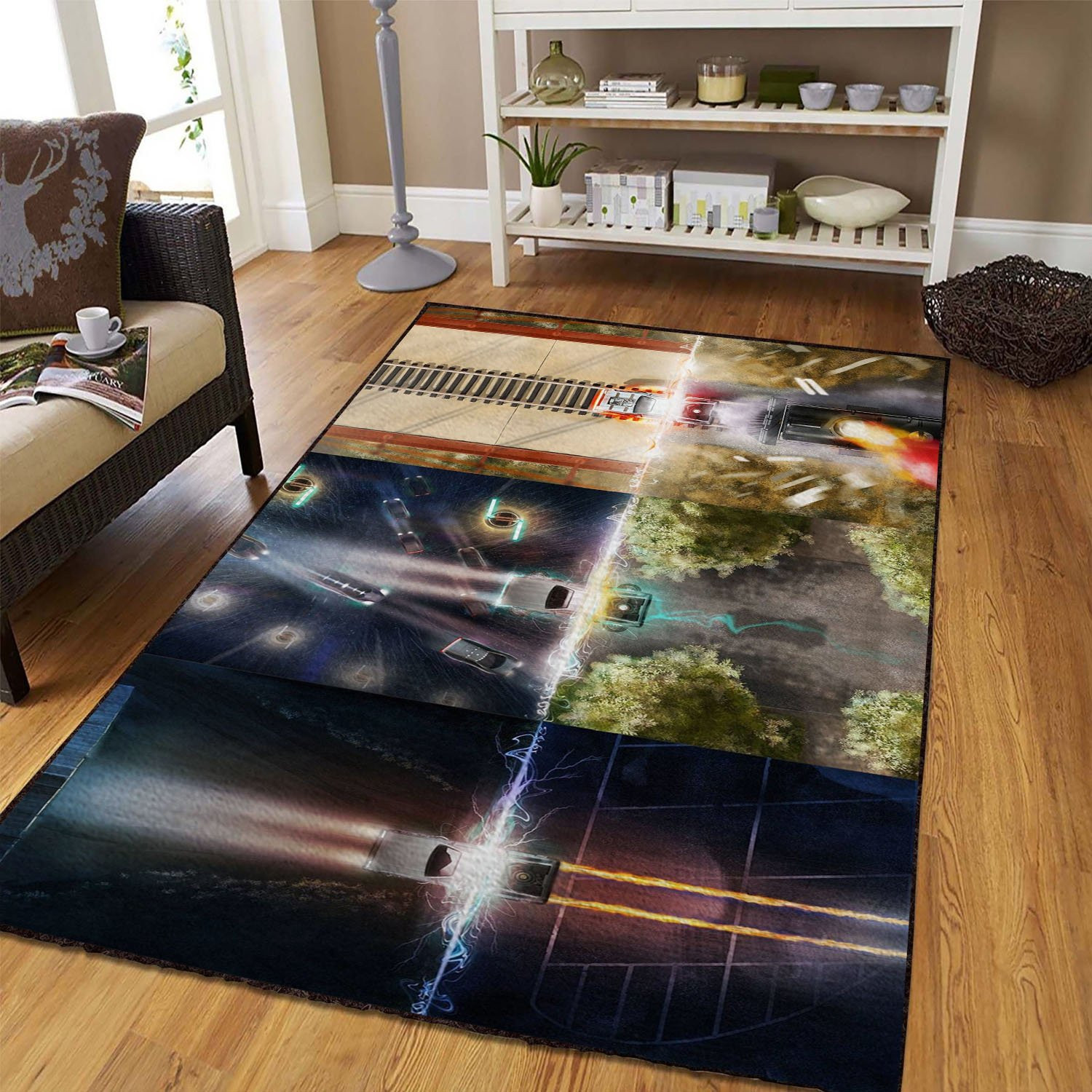 Back To The Future Area Rug Chrismas Gift - Indoor Outdoor Rugs