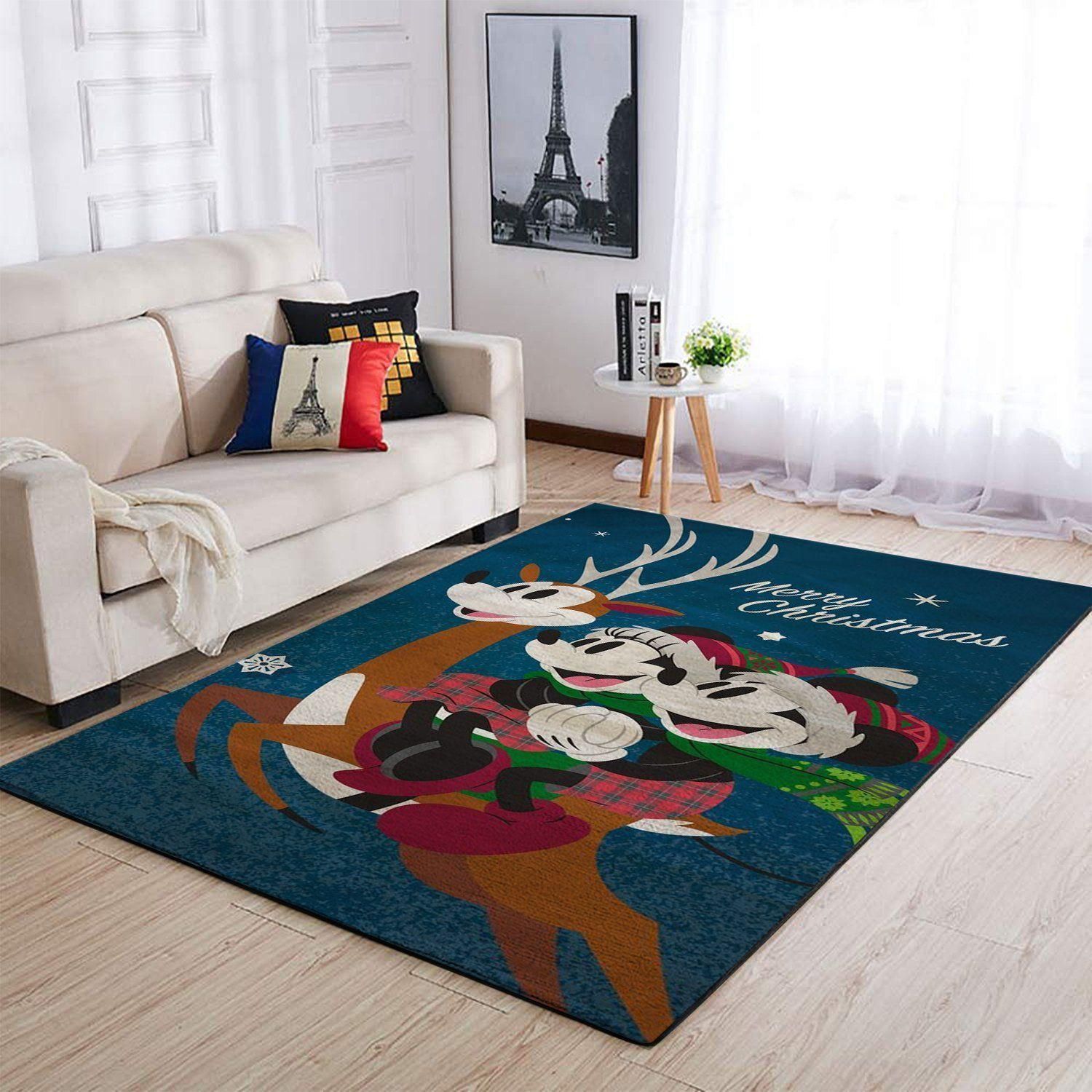 Mickey Mouse Area Rug Chrismas Gift - Indoor Outdoor Rugs