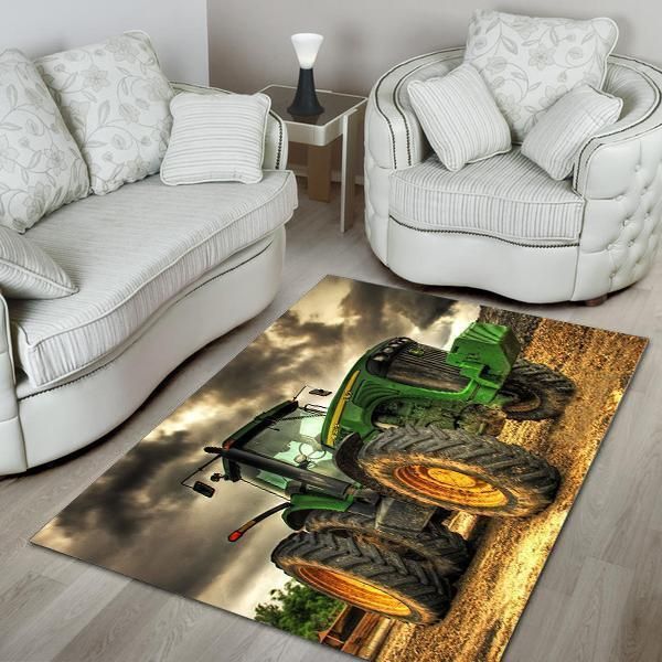 Farm Area Rug Chrismas Gift - Indoor Outdoor Rugs