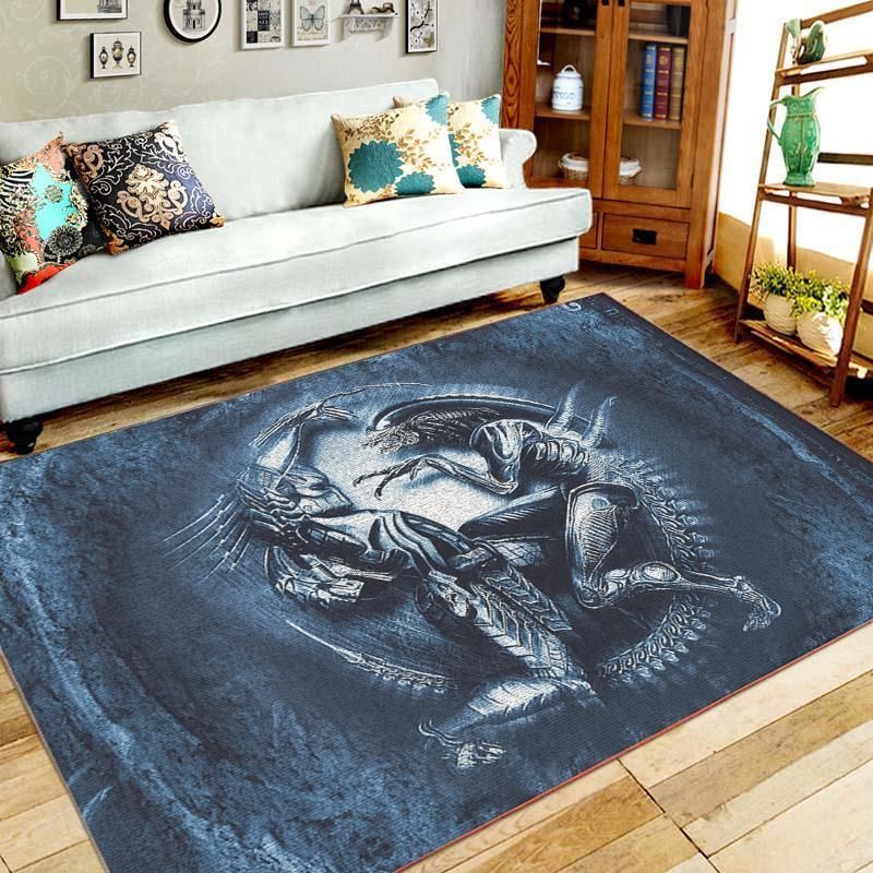 Alien Area Rug Chrismas Gift - Indoor Outdoor Rugs