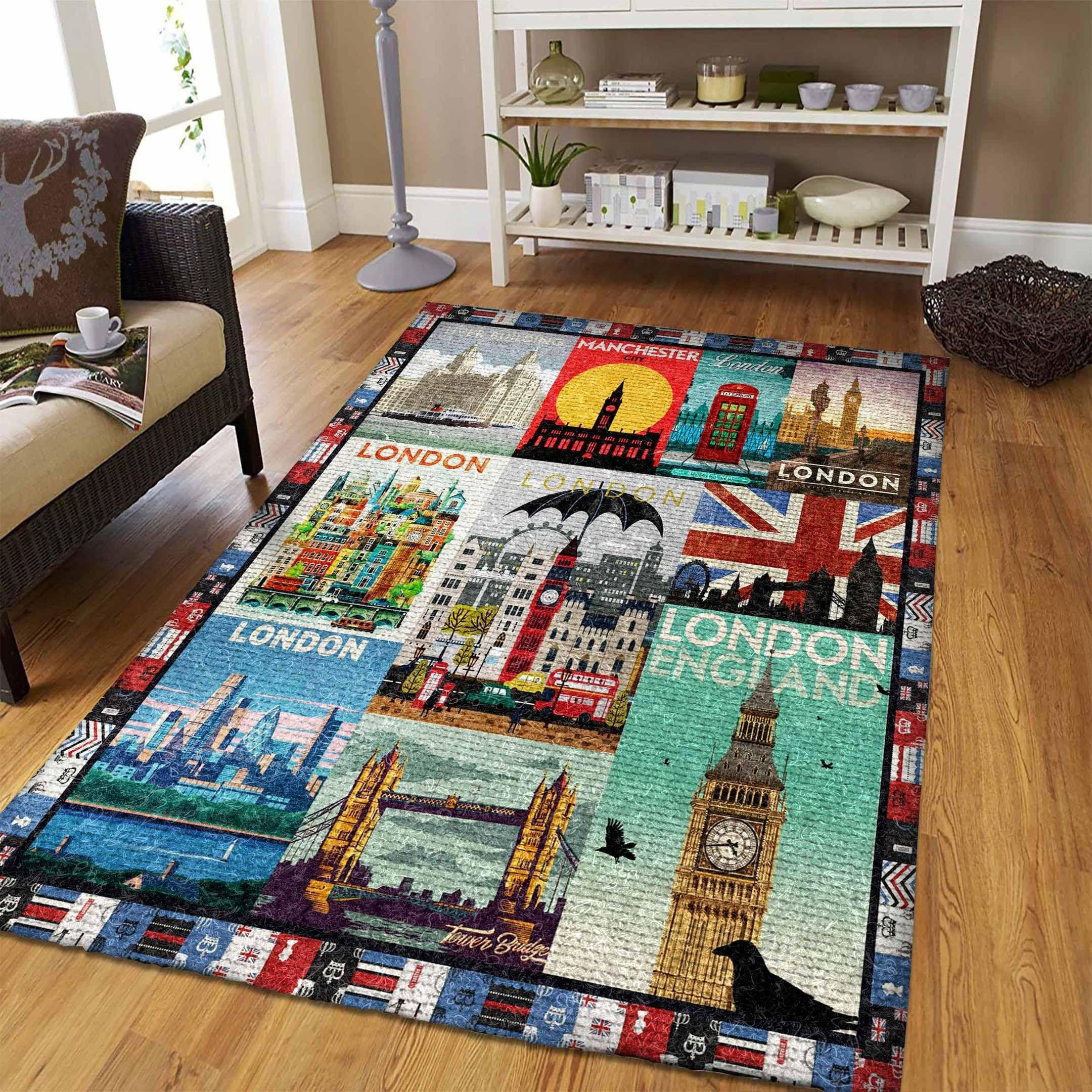 United Kingdom Rug Chrismas Gift - Indoor Outdoor Rugs