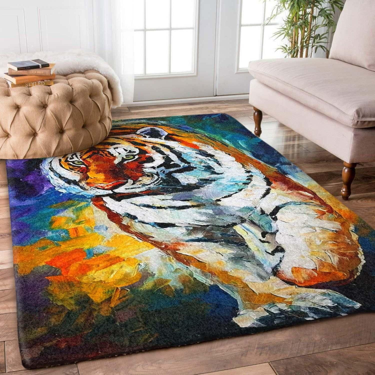 Tiger Rug Chrismas Gift - Indoor Outdoor Rugs