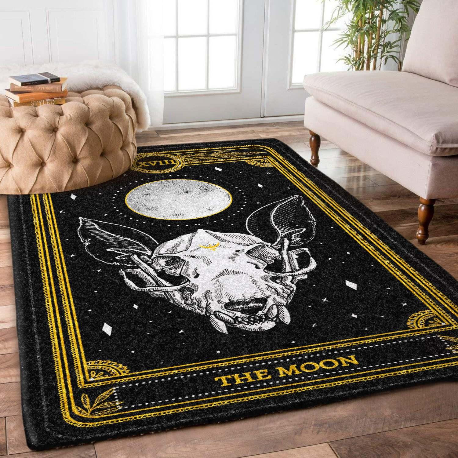 The Moon Rug Chrismas Gift - Indoor Outdoor Rugs