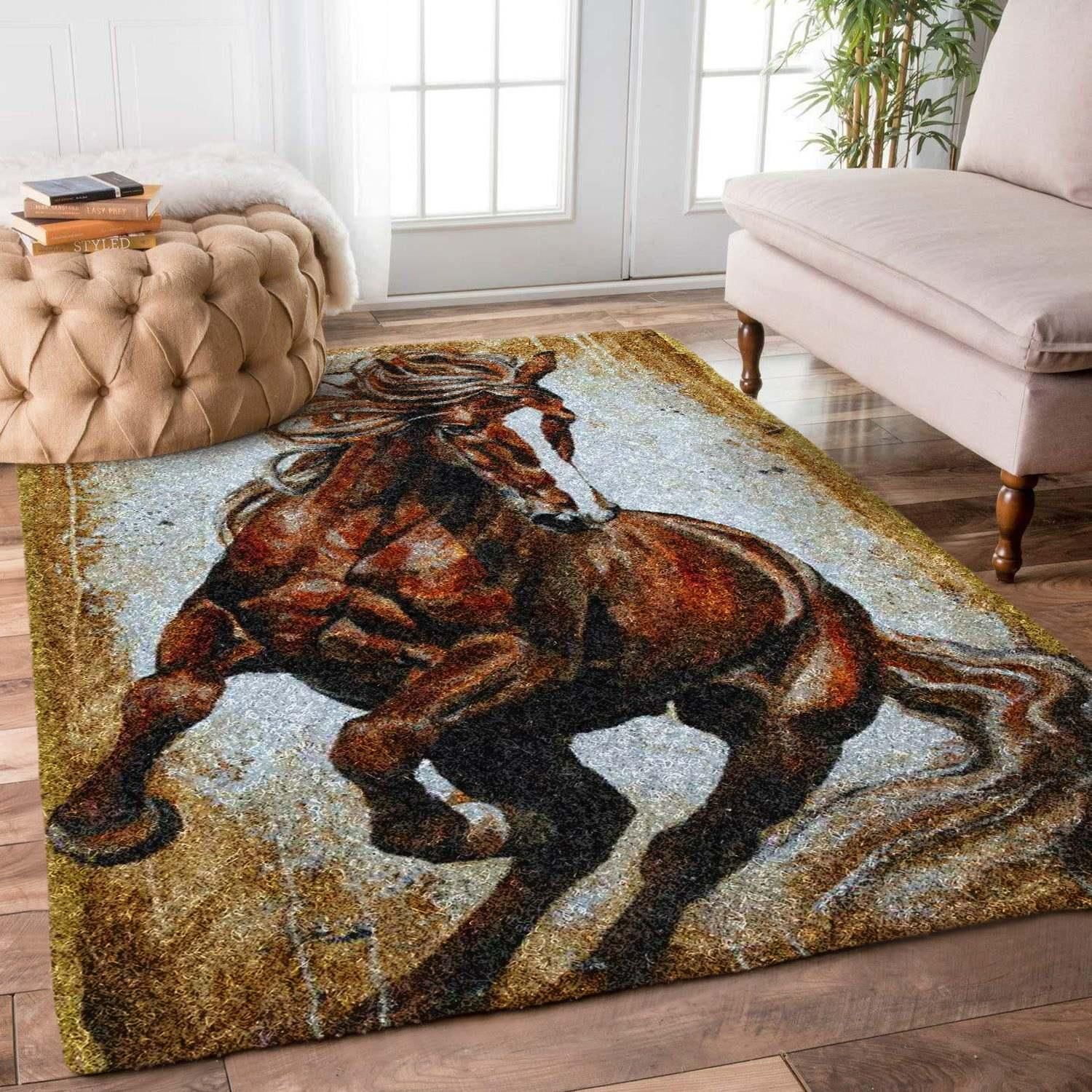 Horse Rug Chrismas Gift - Indoor Outdoor Rugs