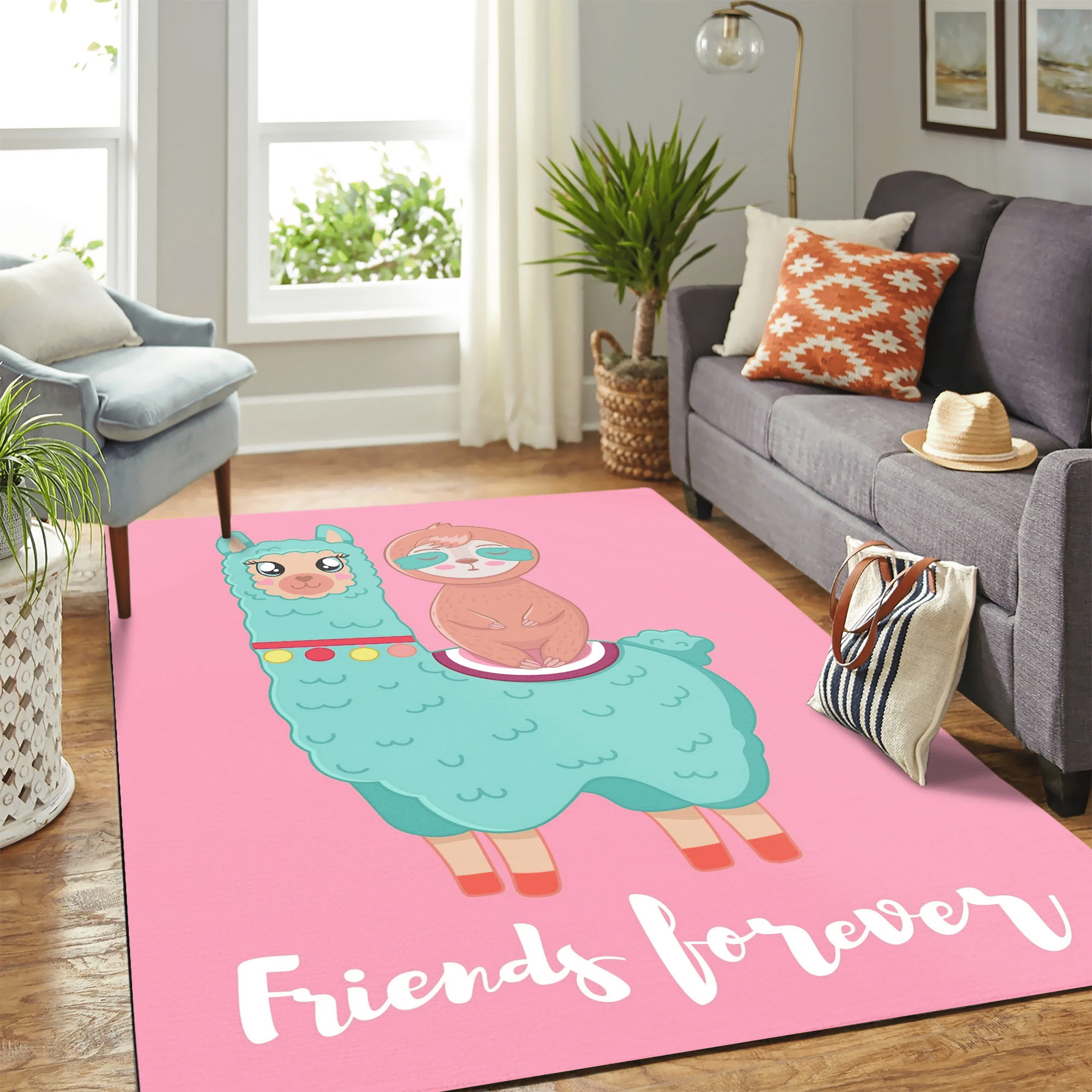 Blanket Chan Sloths Mk Carpet Area Rug Chrismas Gift - Indoor Outdoor Rugs