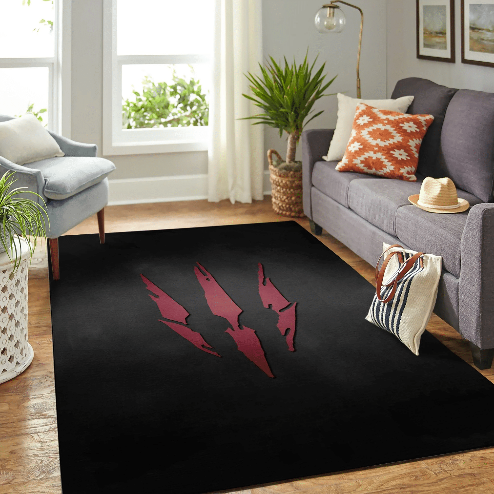The Witcher Claw Carpet Floor Area Rug Chrismas Gift - Indoor Outdoor Rugs