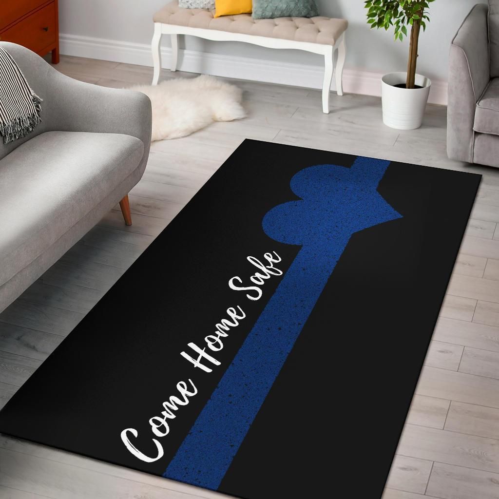 Come Home Safe Area Rug Chrismas Gift - Indoor Outdoor Rugs