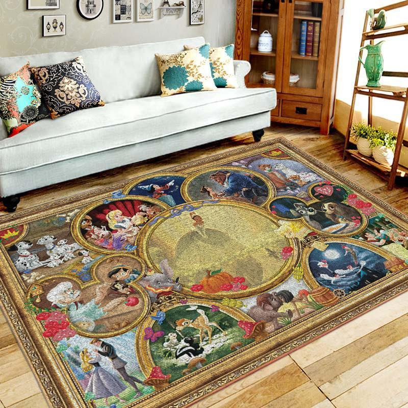 The Princess And The Frog Area Rug Chrismas Gift - Indoor Outdoor Rugs