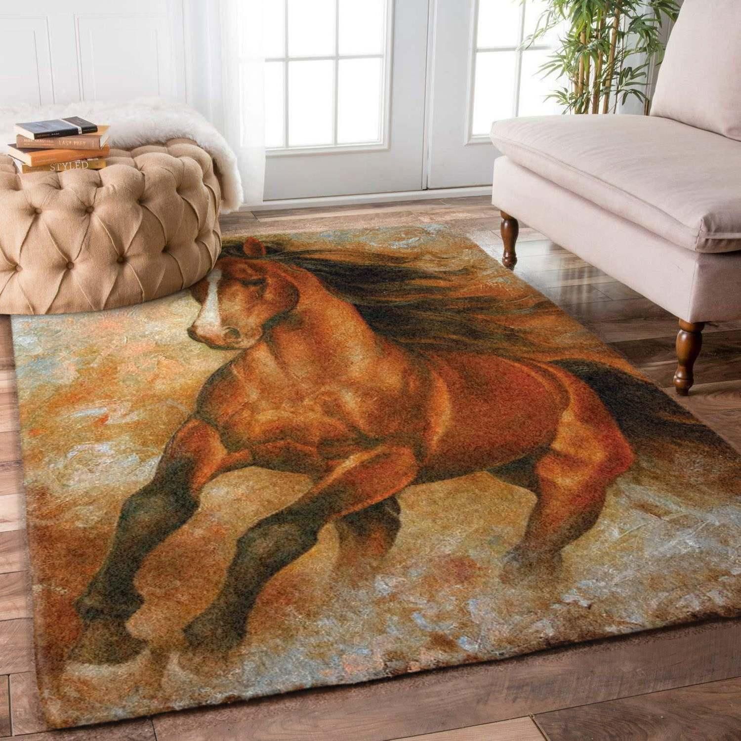 Horse Rug Chrismas Gift - Indoor Outdoor Rugs