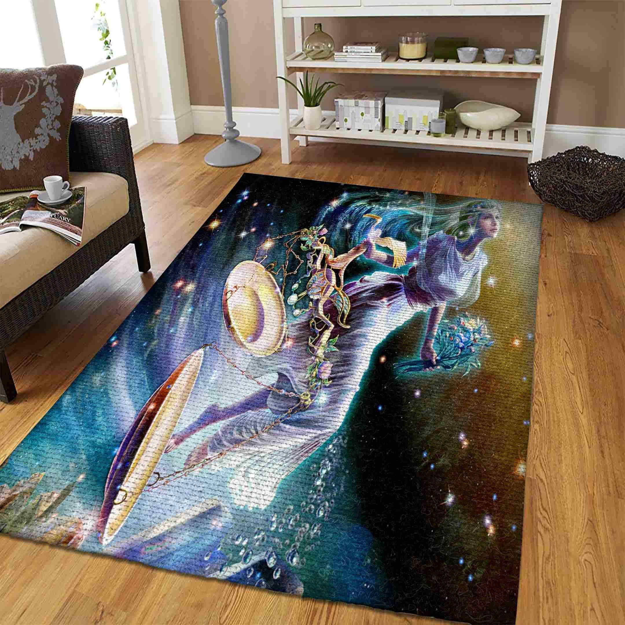 Libra Rug Chrismas Gift - Indoor Outdoor Rugs