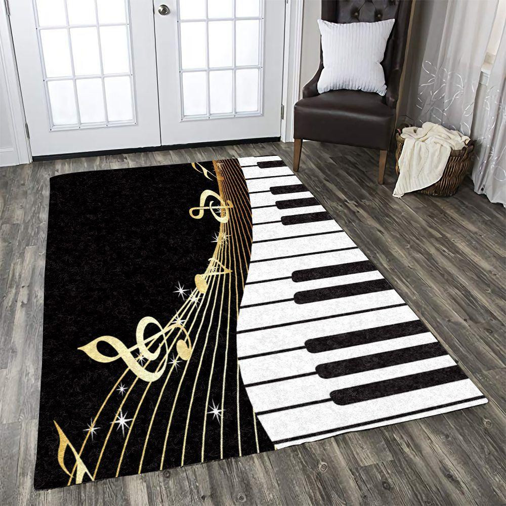 Piano Rug Chrismas Gift - Indoor Outdoor Rugs