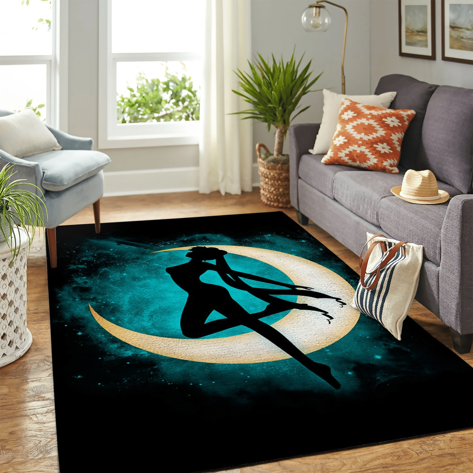 Sailor Moon Anime Carpet Rug Chrismas Gift - Indoor Outdoor Rugs