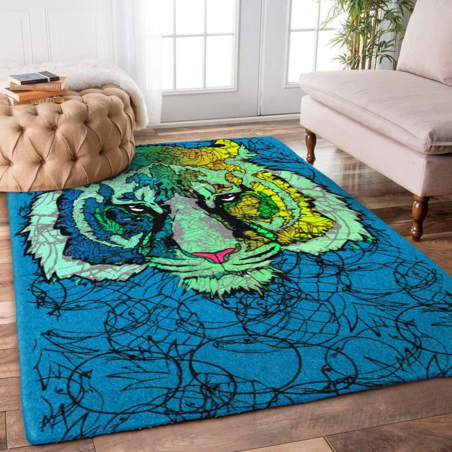 Tiger Rug Chrismas Gift - Indoor Outdoor Rugs