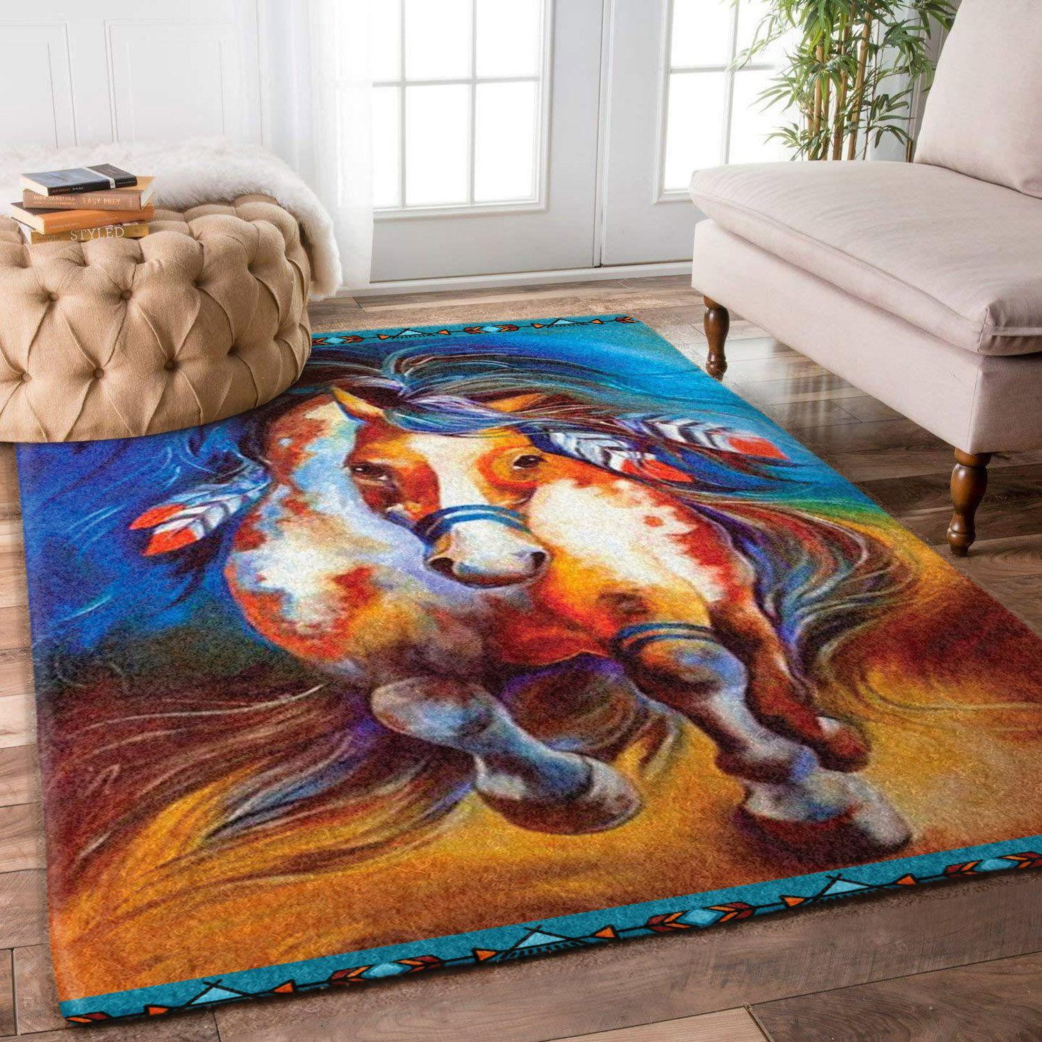 Horse Rug Chrismas Gift - Indoor Outdoor Rugs