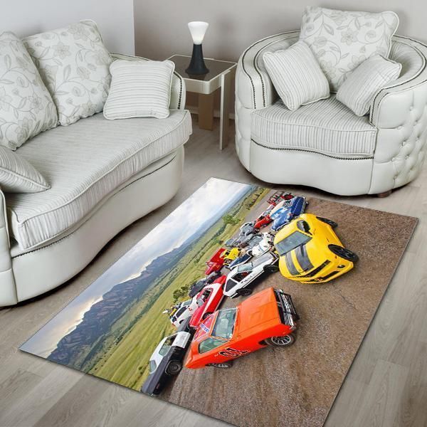 Car Area Rug Chrismas Gift - Indoor Outdoor Rugs