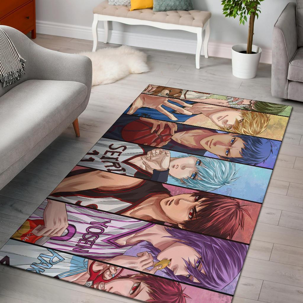 Kuroko No Basuke Area Rug Chrismas Gift - Indoor Outdoor Rugs