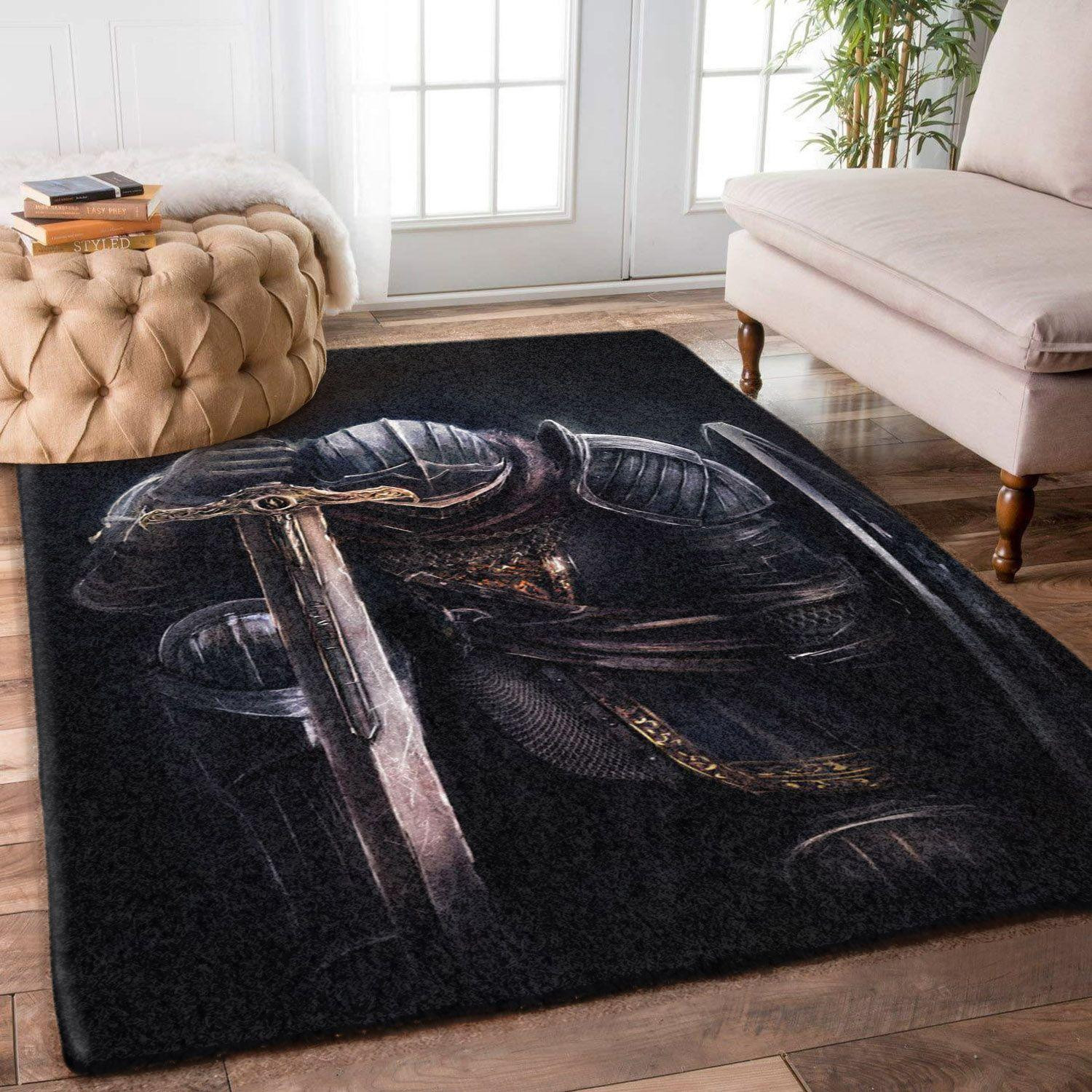 Knight Rug Chrismas Gift - Indoor Outdoor Rugs