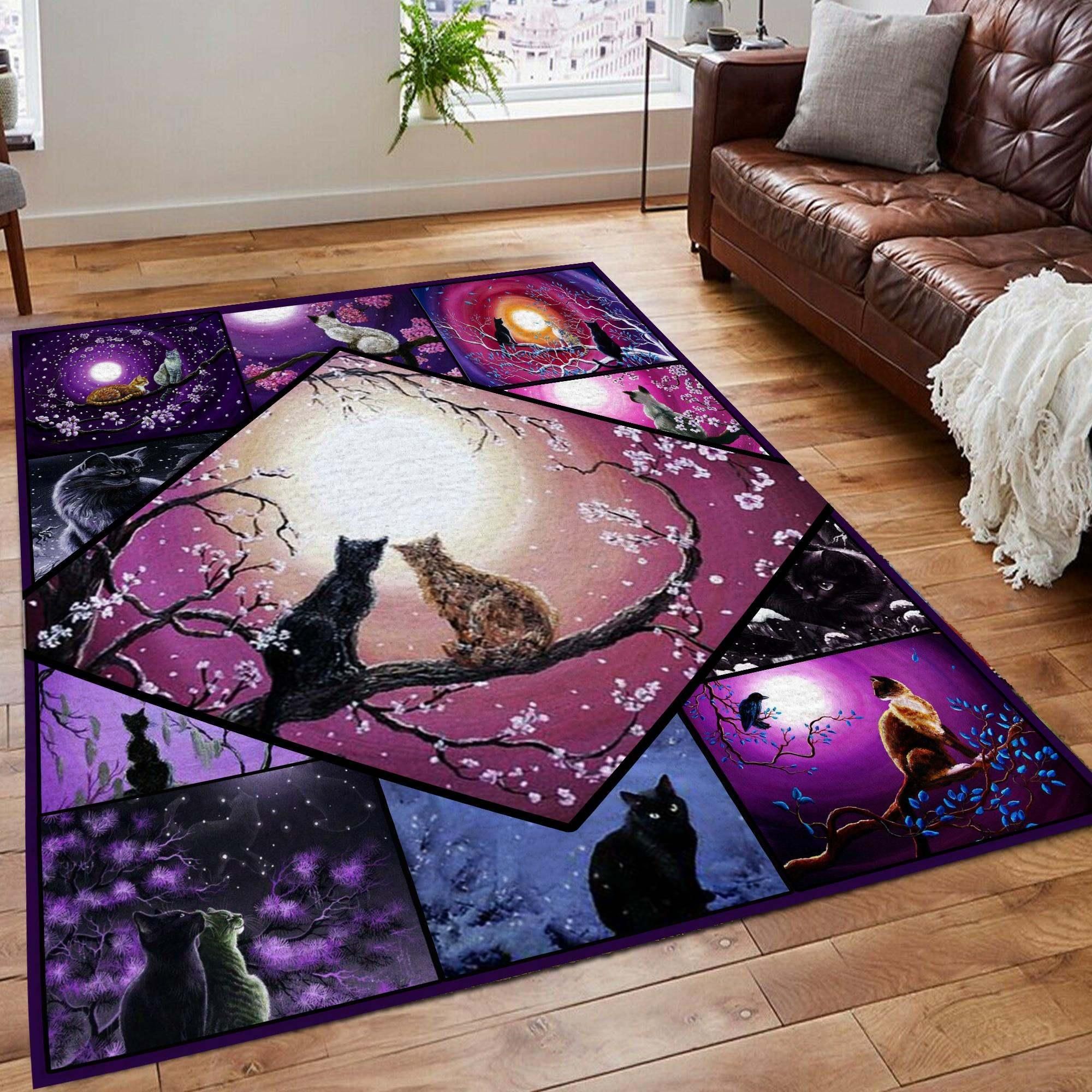 Cat So Cool Rug Chrismas Gift - Indoor Outdoor Rugs