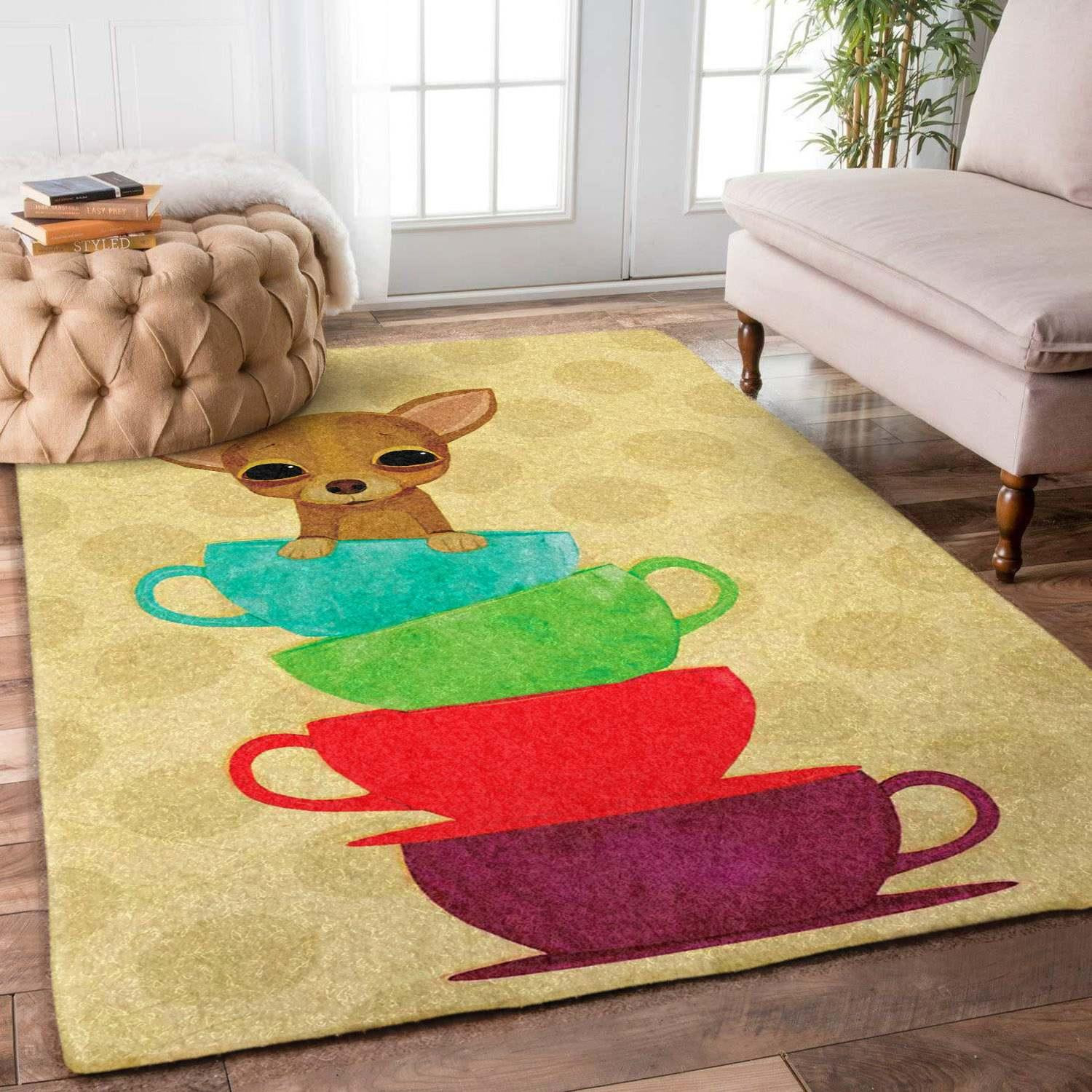 Chihuahua Rug Chrismas Gift - Indoor Outdoor Rugs