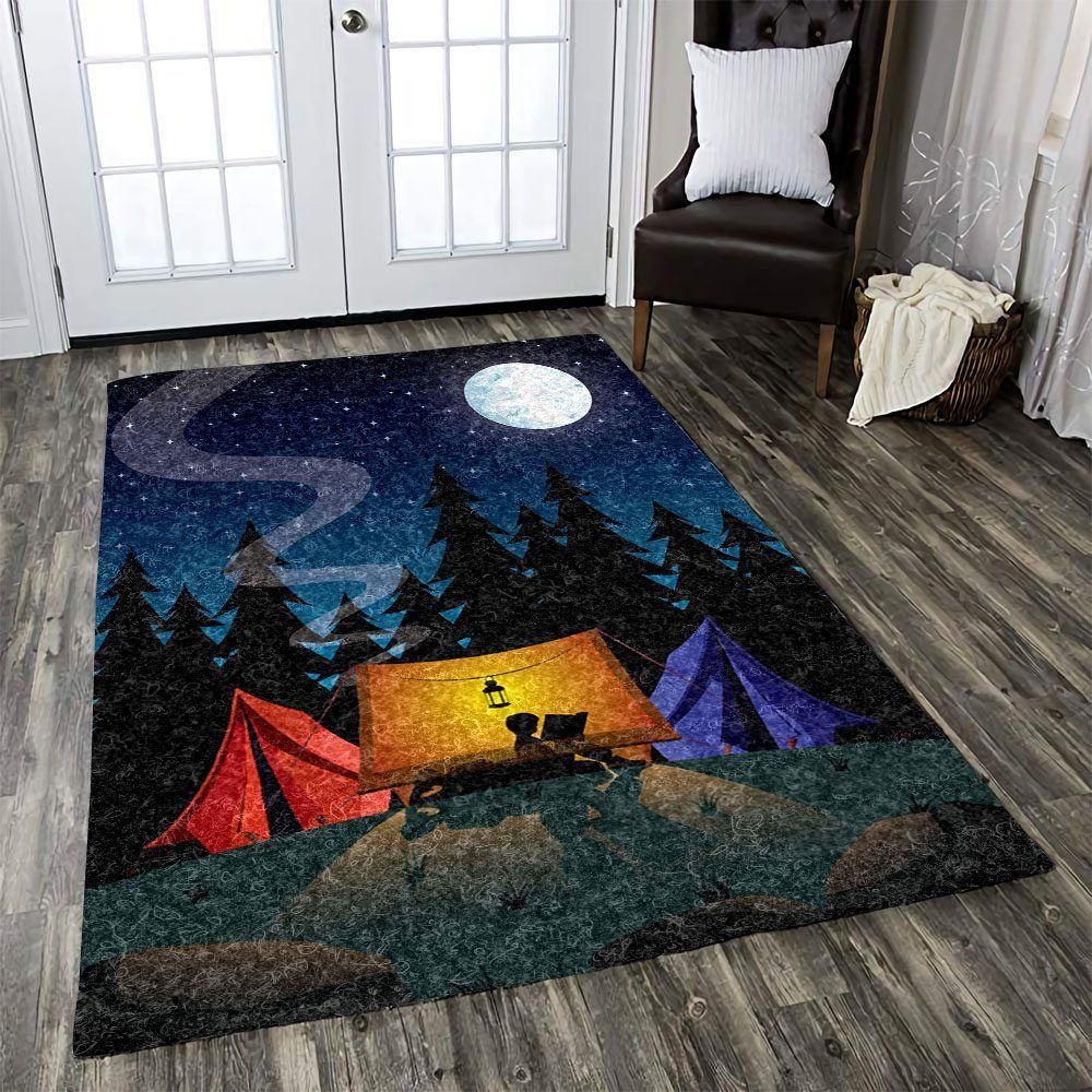 Camping Rug Chrismas Gift - Indoor Outdoor Rugs