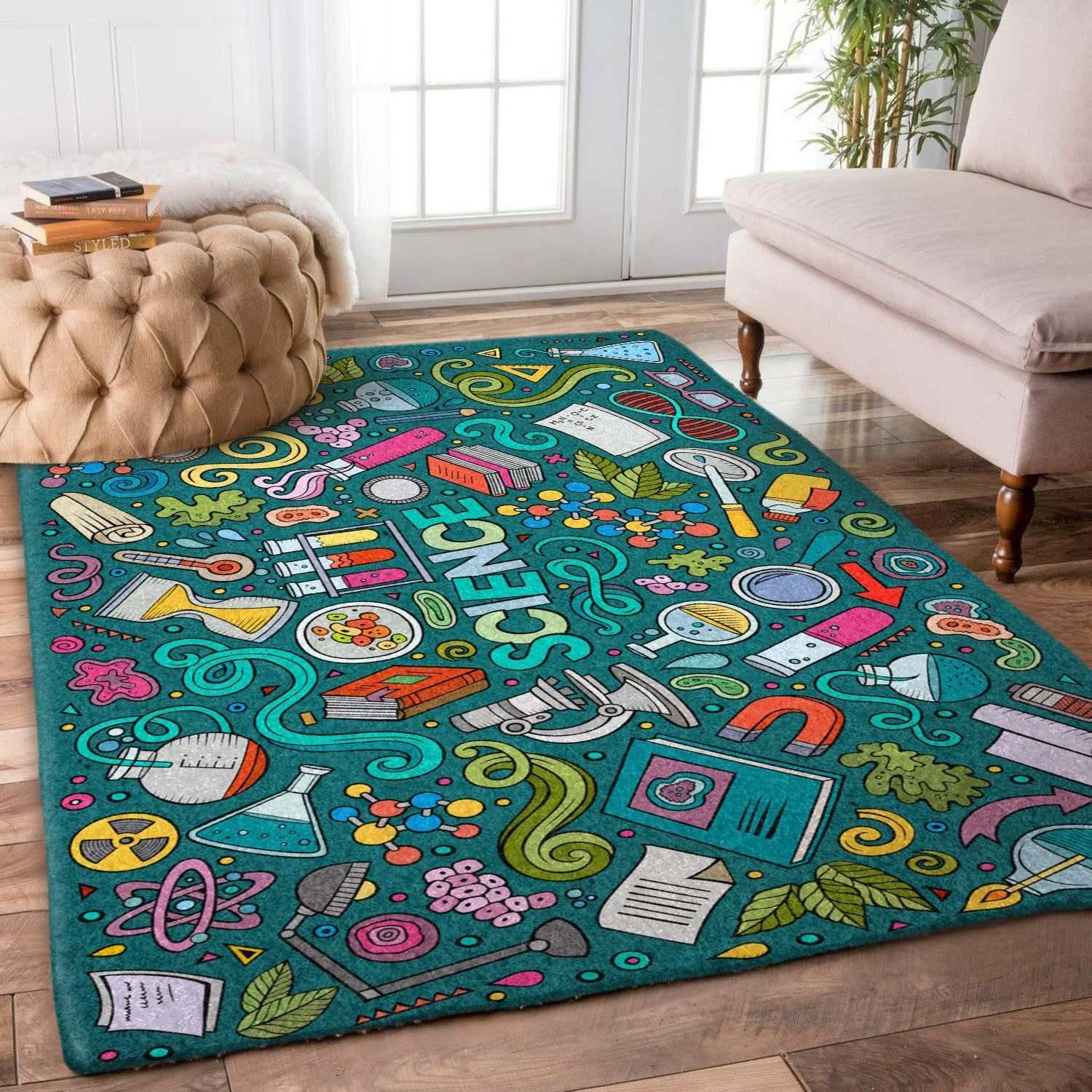 Science Rug Chrismas Gift - Indoor Outdoor Rugs