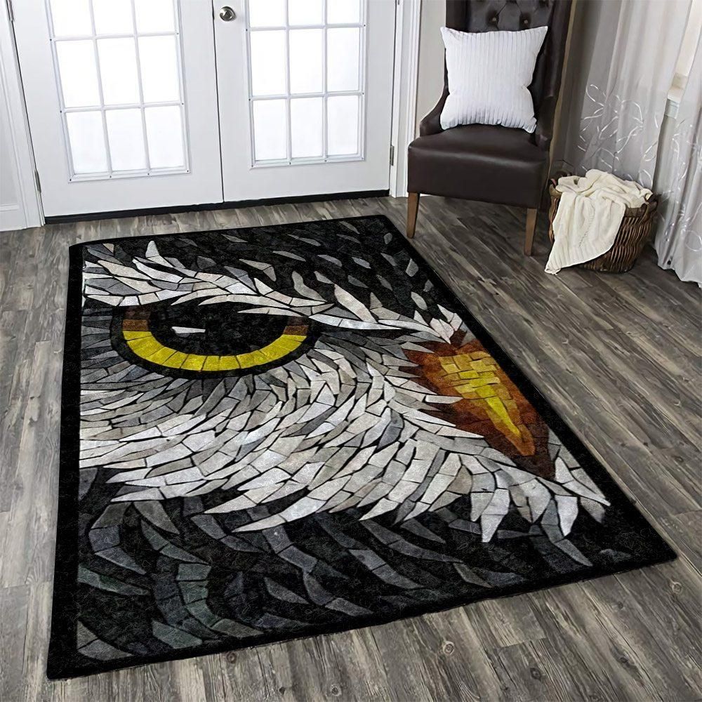 Owl Rug Chrismas Gift - Indoor Outdoor Rugs