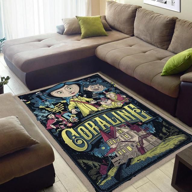 Coraline Area Rug Chrismas Gift - Indoor Outdoor Rugs