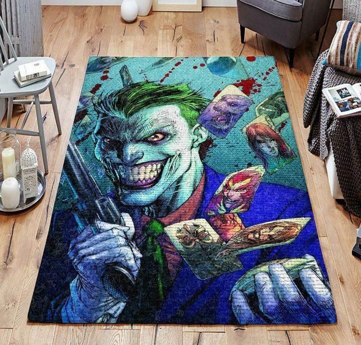 Legend Joker Area Rug Chrismas Gift - Indoor Outdoor Rugs