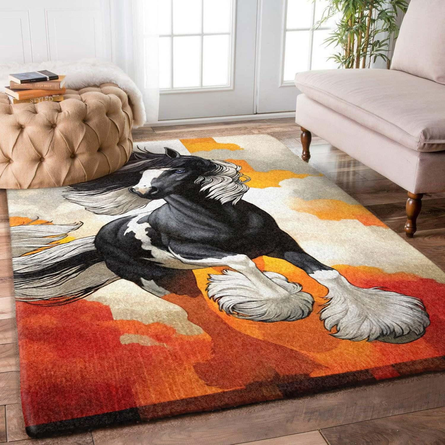 Horse Rug Chrismas Gift - Indoor Outdoor Rugs