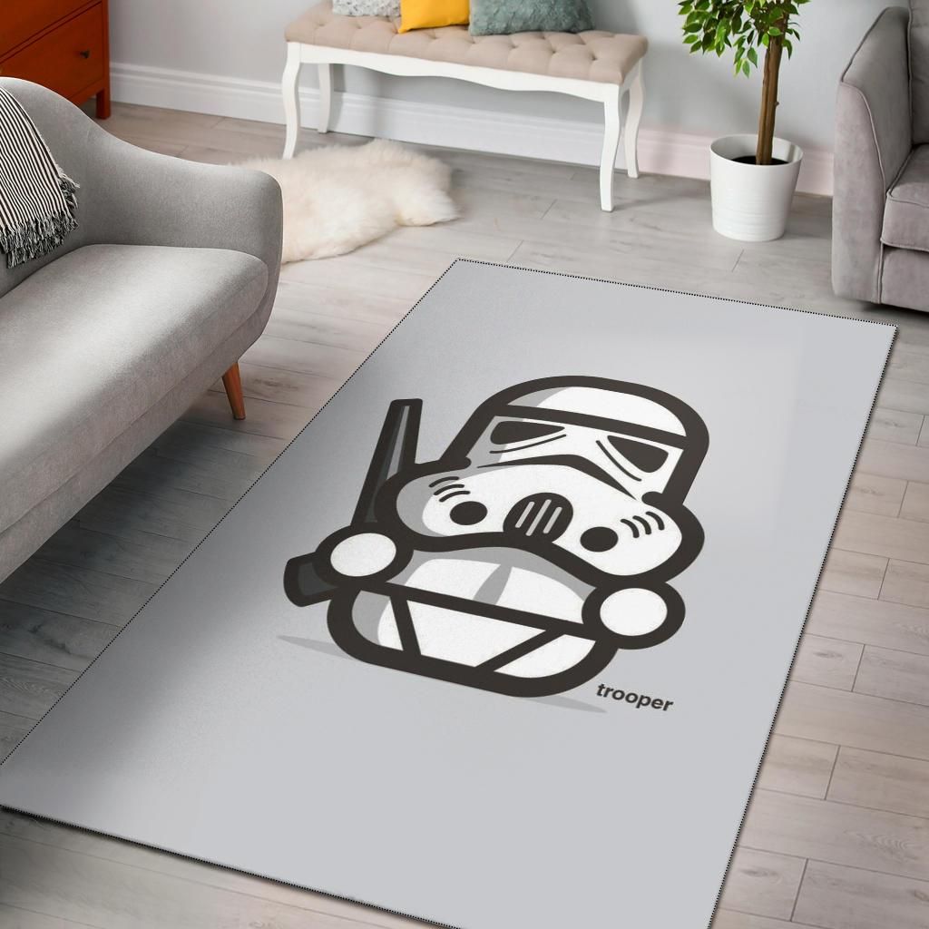 Stormtrooper Star Wars Area Rug Chrismas Gift - Indoor Outdoor Rugs