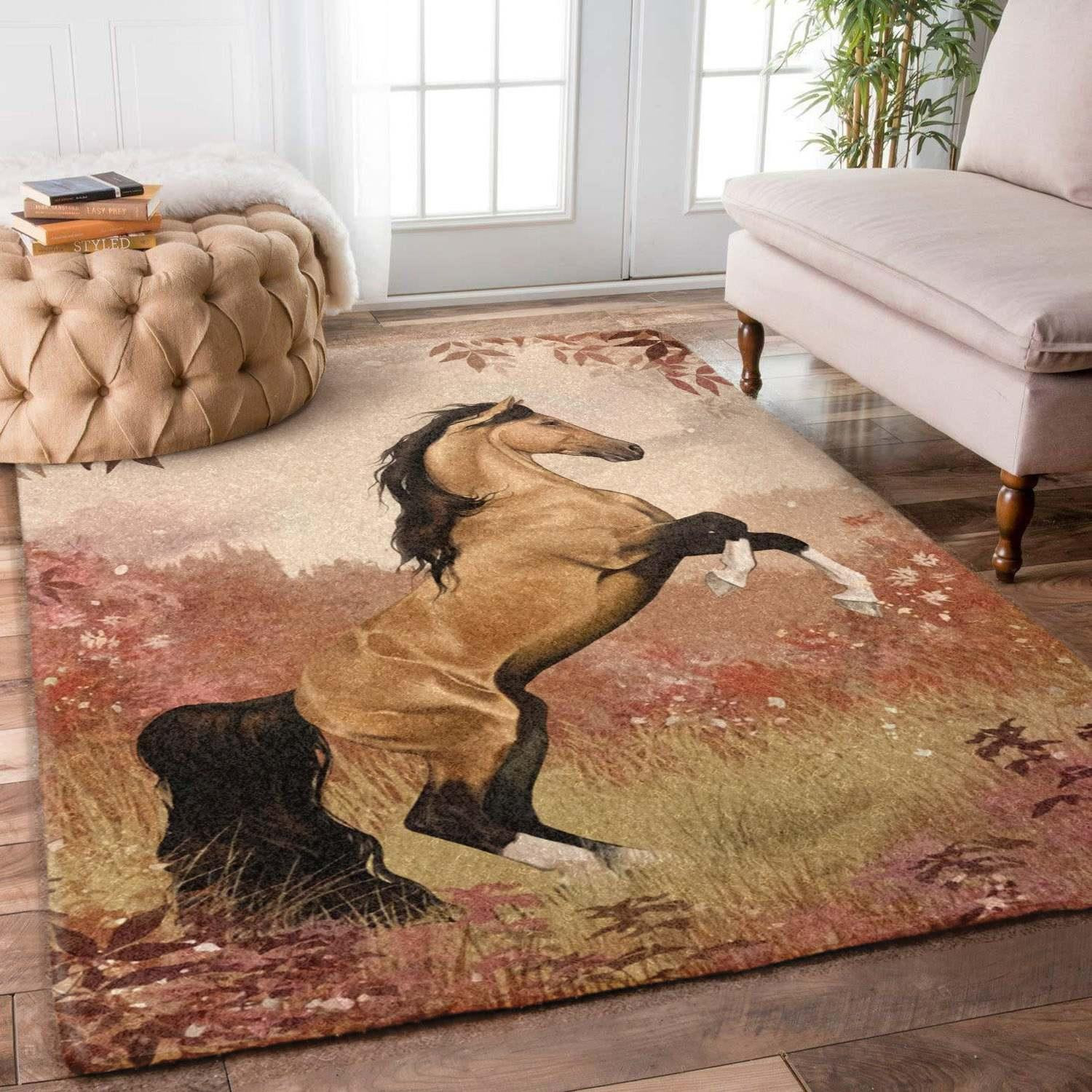 Horse Rug Chrismas Gift - Indoor Outdoor Rugs