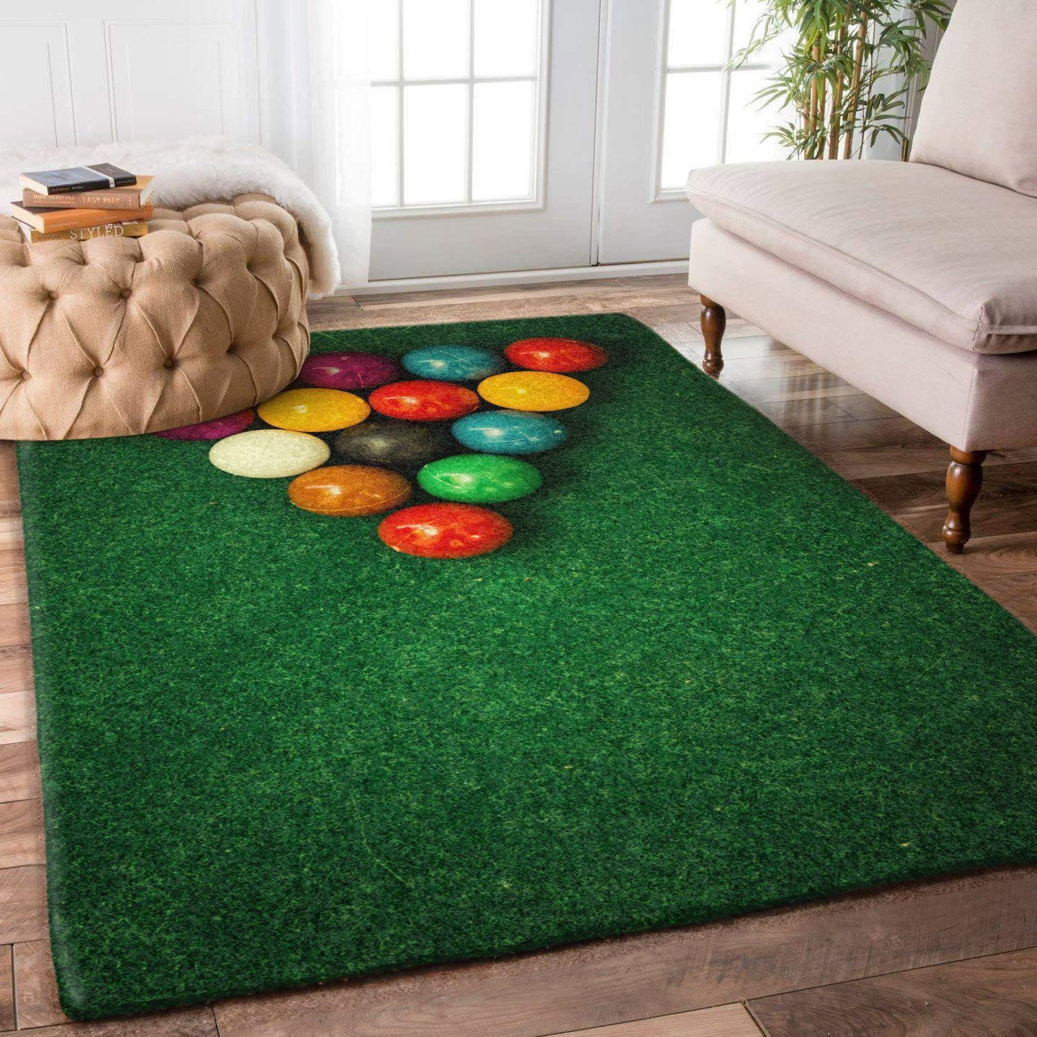 Snooker Rug Chrismas Gift - Indoor Outdoor Rugs