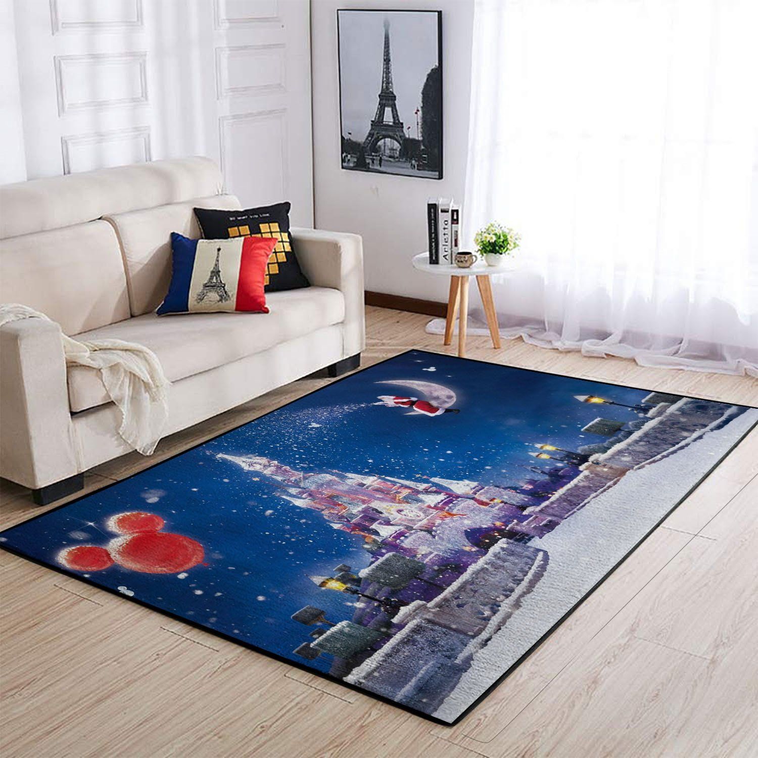 Disney Castle Area Rug Chrismas Gift - Indoor Outdoor Rugs