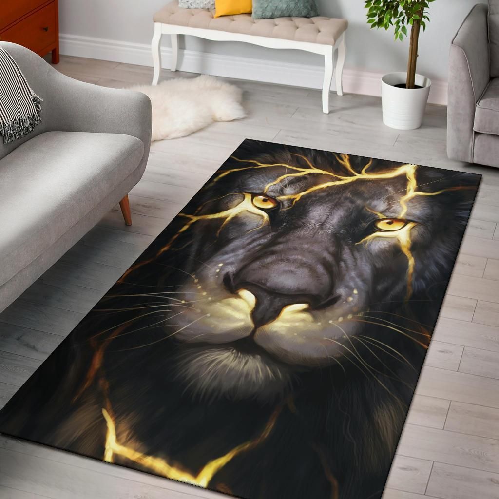 Tiger Area Rug Chrismas Gift - Indoor Outdoor Rugs