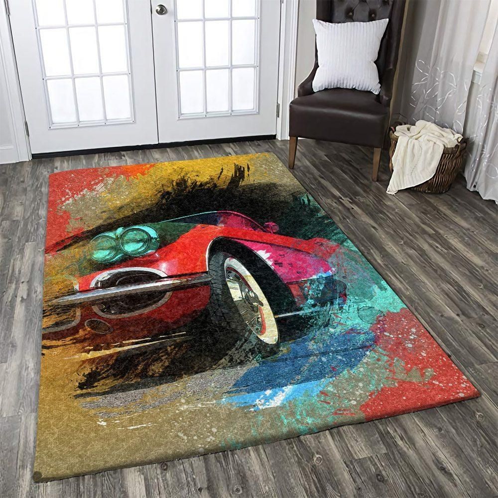 Car Rug Chrismas Gift - Indoor Outdoor Rugs