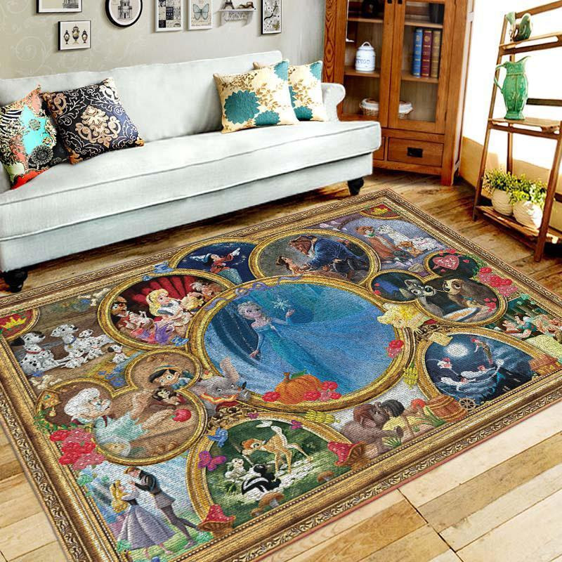 Frozen Area Rug Chrismas Gift - Indoor Outdoor Rugs