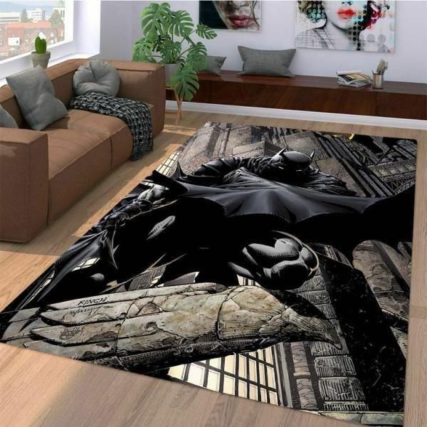 Dc Superhero Batman Area Rug Chrismas Gift - Indoor Outdoor Rugs