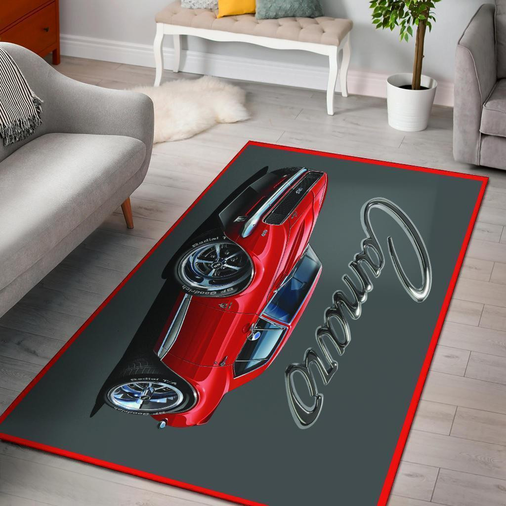 Chevrolet Camaro Ss Area Rug Chrismas Gift - Indoor Outdoor Rugs