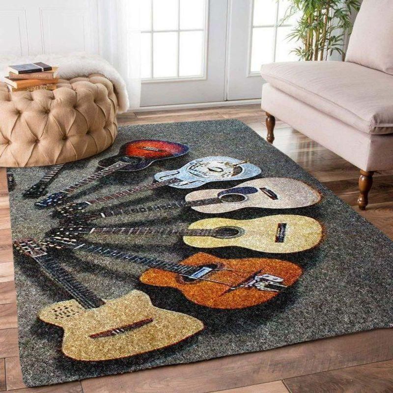 Guitar Rug Chrismas Gift - Indoor Outdoor Rugs