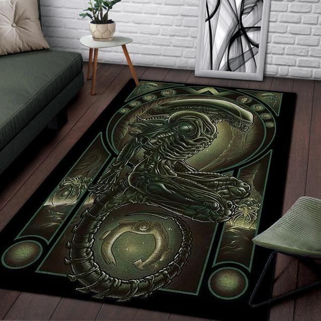 Aliens Rug Chrismas Gift - Indoor Outdoor Rugs