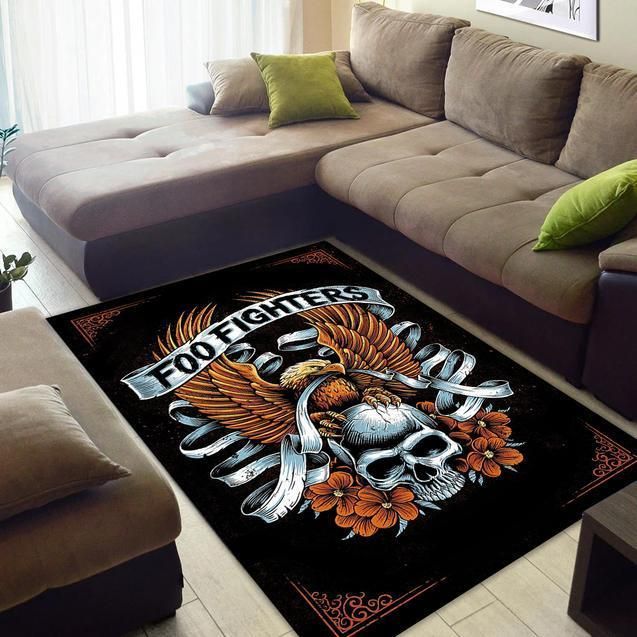 Foo Fighters Area Rug Chrismas Gift - Indoor Outdoor Rugs